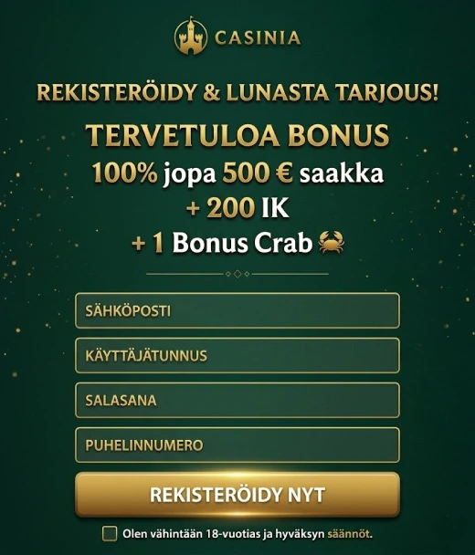 Rekisteröityminen